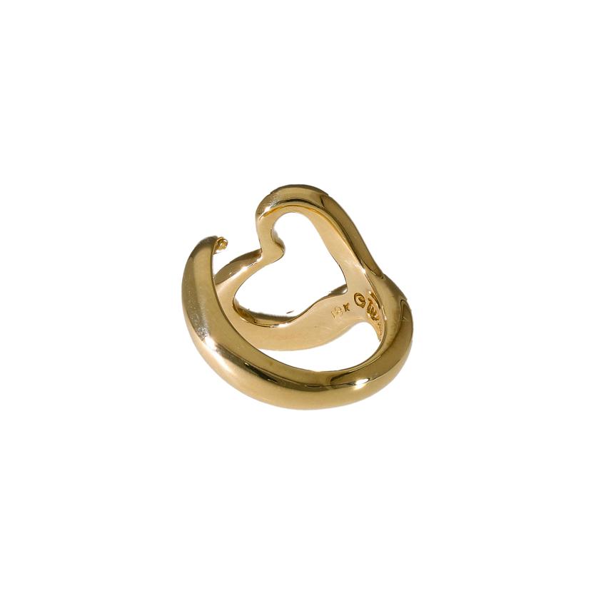 TIFFANY&Co ティファニー/TIFFANY/18Kオープンハートリング#8/10.4//Aランク/75