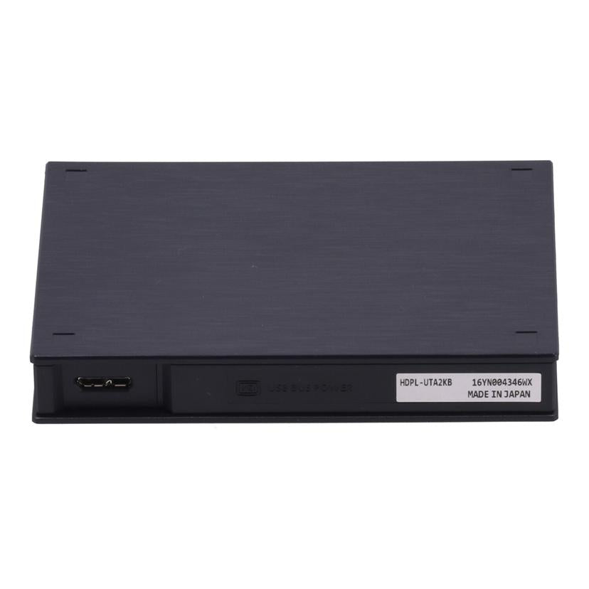 I.O DATA アイオーデータ /TV用外付けHDD 2TB/トロッカ/HDPL-UTA2KB//16YN004346WX/Bランク/62