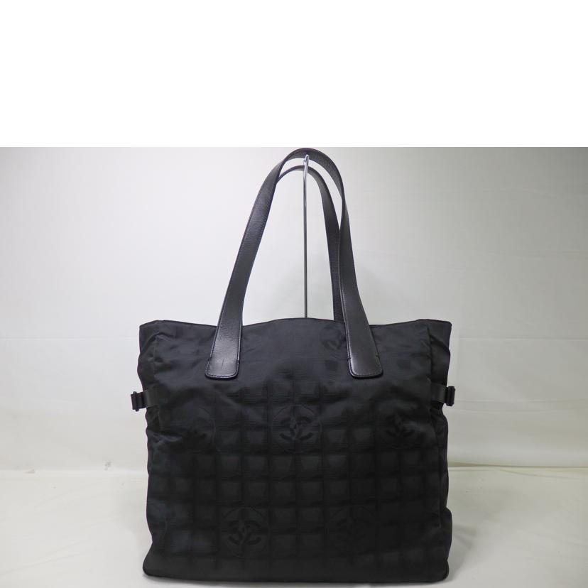 CHANEL シャネル/ニュートラベルライントートGM/黒/A15825//758****/Aランク/84