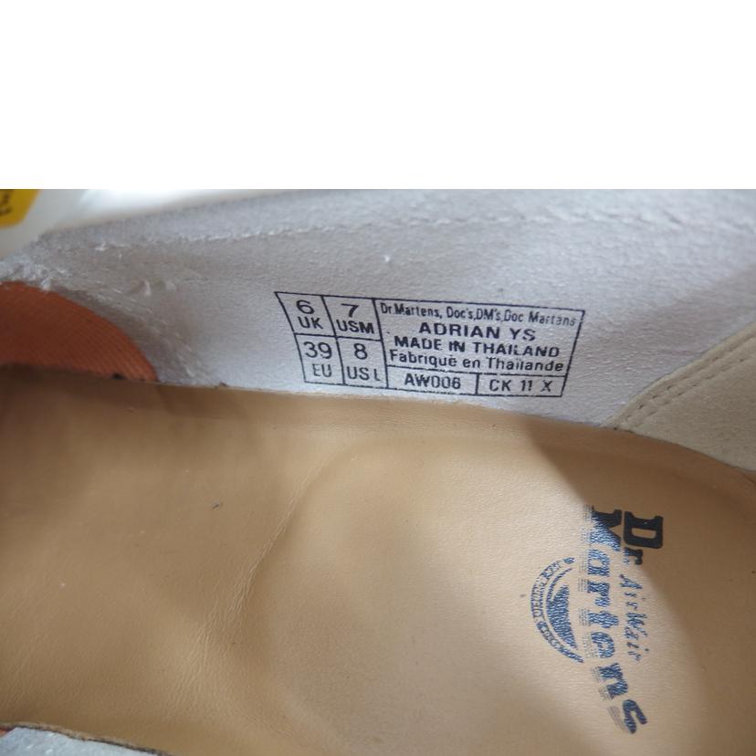 Dr.Martens ドクターマーチン/ADRIAN レッドステッチ タッセル ローファー /ホワイト/AW006//ABランク/82