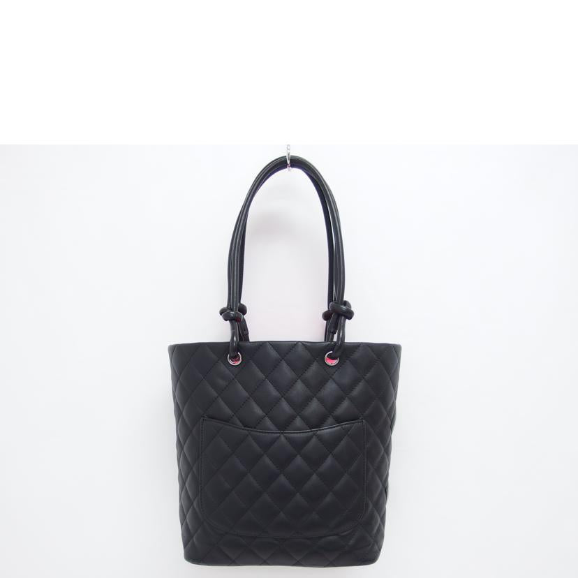 CHANEL シャネル/カンボンライントートバッグ/ブラック×ピンク/A25166//151*****/ABランク/04