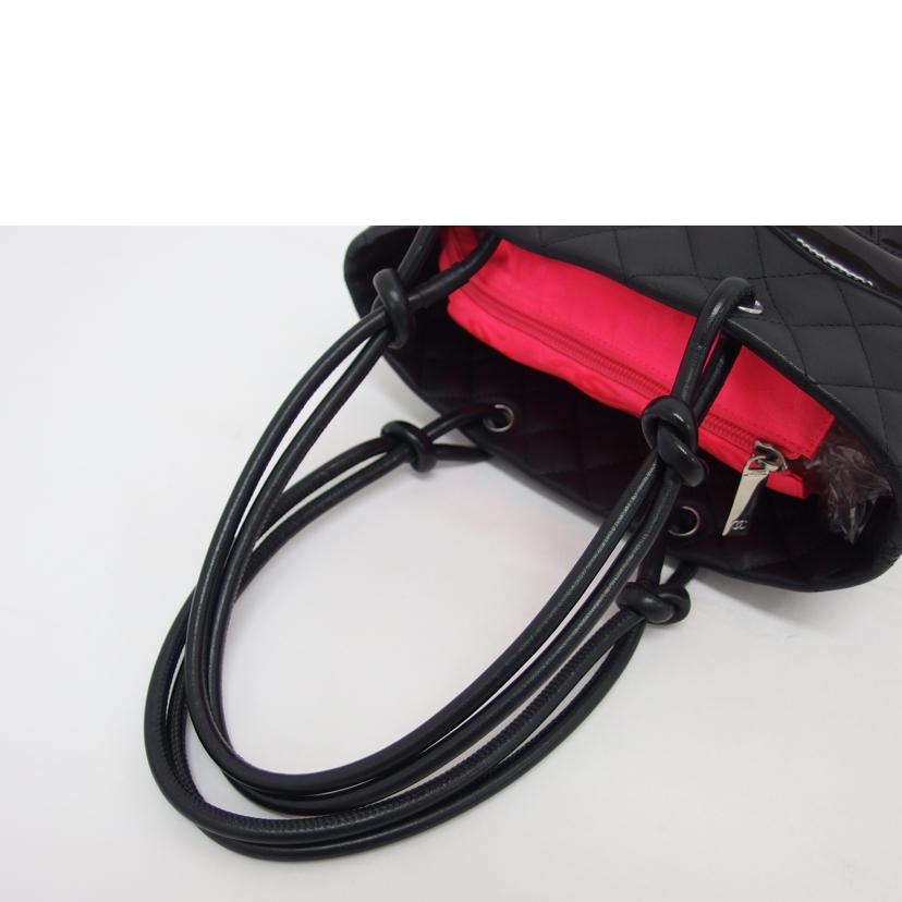 CHANEL シャネル/カンボンライントートバッグ/ブラック×ピンク/A25166//151*****/ABランク/04