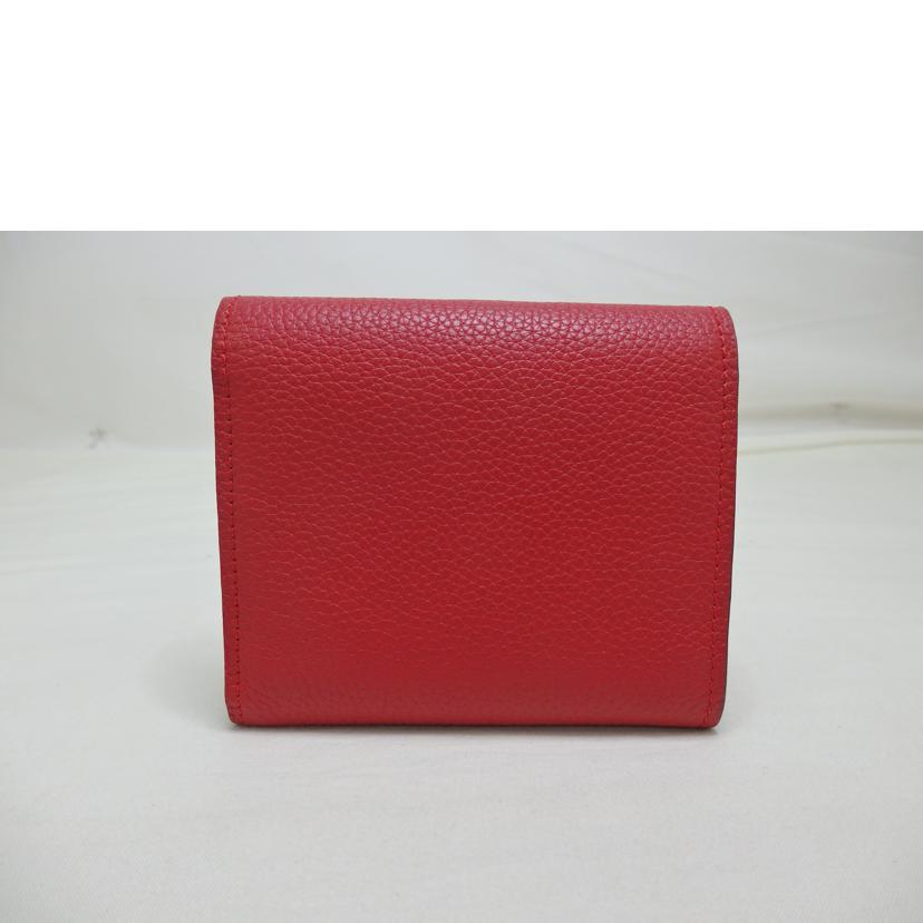 LV ルイヴィトン/ポルトフォイユ・ドゥブルV・コンパクト/モノグラム/ルビー/M64419//BA0***/ABランク/84