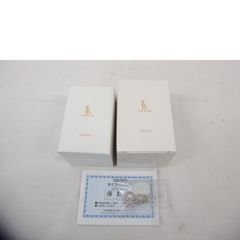 SEIKO セイコー/ルキア グロウ/電波ソーラー/レディース/1B32-0AX0 (SSQW076)//3O1***/Aランク/04
