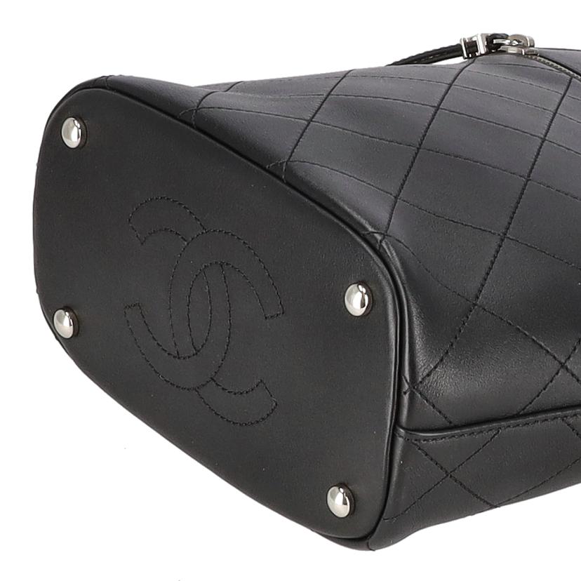 CHANEL CHANEL/ココマークバケットチェーンショルダー/ブラックSV金具/AS0577//275*****/Aランク/75
