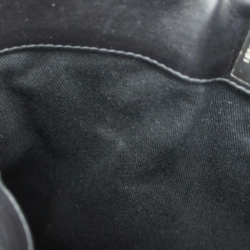 CHANEL CHANEL/ココマークバケットチェーンショルダー/ブラックSV金具/AS0577//275*****/Aランク/75