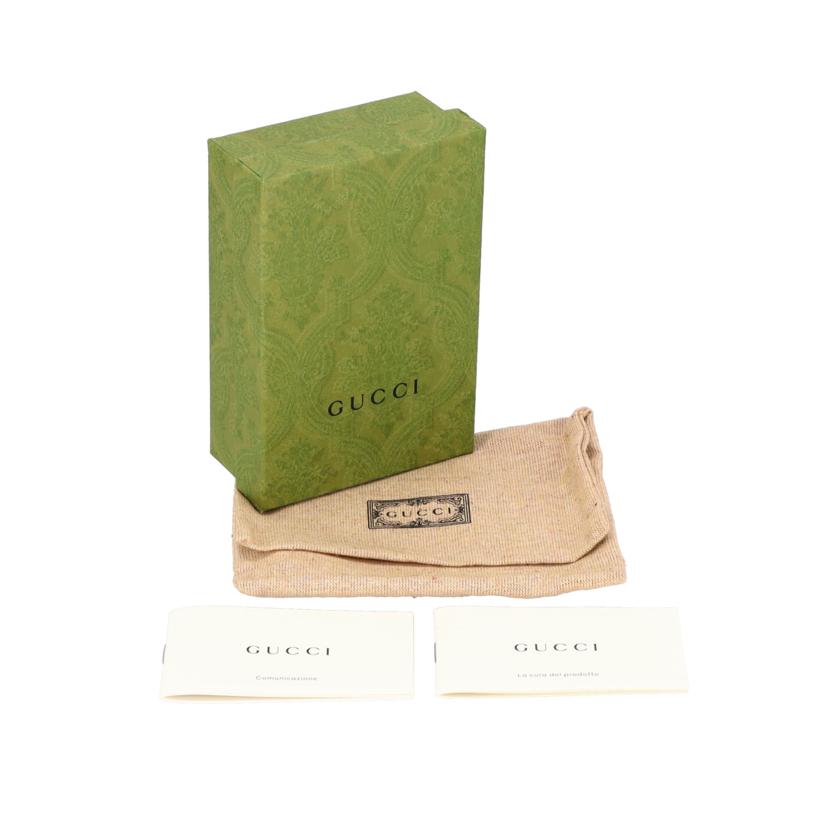 GUCCI グッチ/GGマーモントダブルGミニウォレット/ブラック/466492//525***/SAランク/77