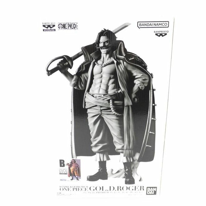 BANDAI バンダイ/ゴール・D・ロジャー(アニメカラー) 「バンプレくじ PREMIUM ワンピース-ゴール・D・ロジャー-」 B賞 フィギュア//Sランク/88