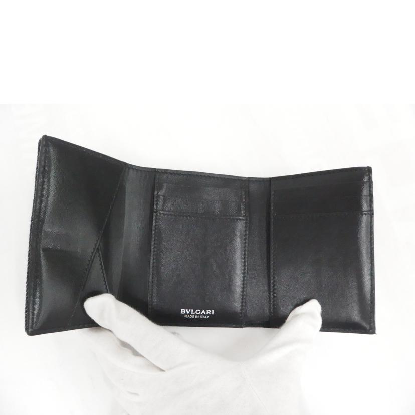 BVLGARI ブルガリ/ブルガリブルガリ/デニム/三つ折り財布//ABランク/82