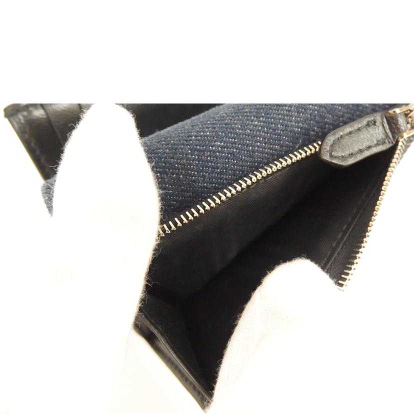 BVLGARI ブルガリ/ブルガリブルガリ/デニム/三つ折り財布//ABランク/82