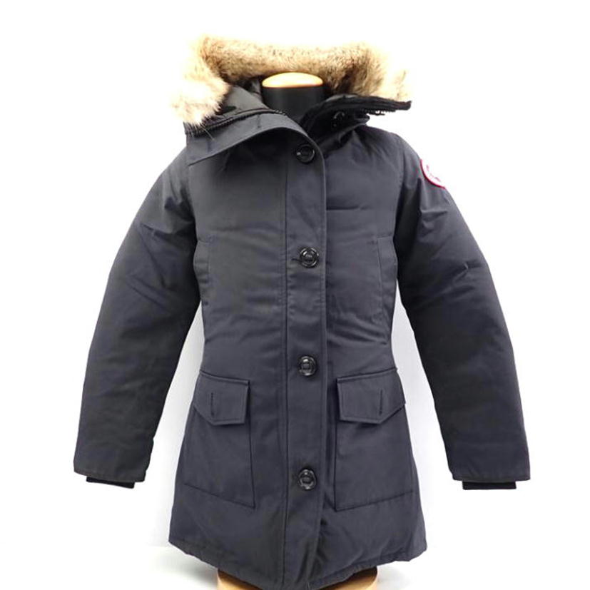 CANADAGOOSE カナダグース/★CANADAGOOSE BRONTE PARKAフードコヨーテ付きダウンJKT /2603JL+//S 全体的に汚れ有/Cランク/62