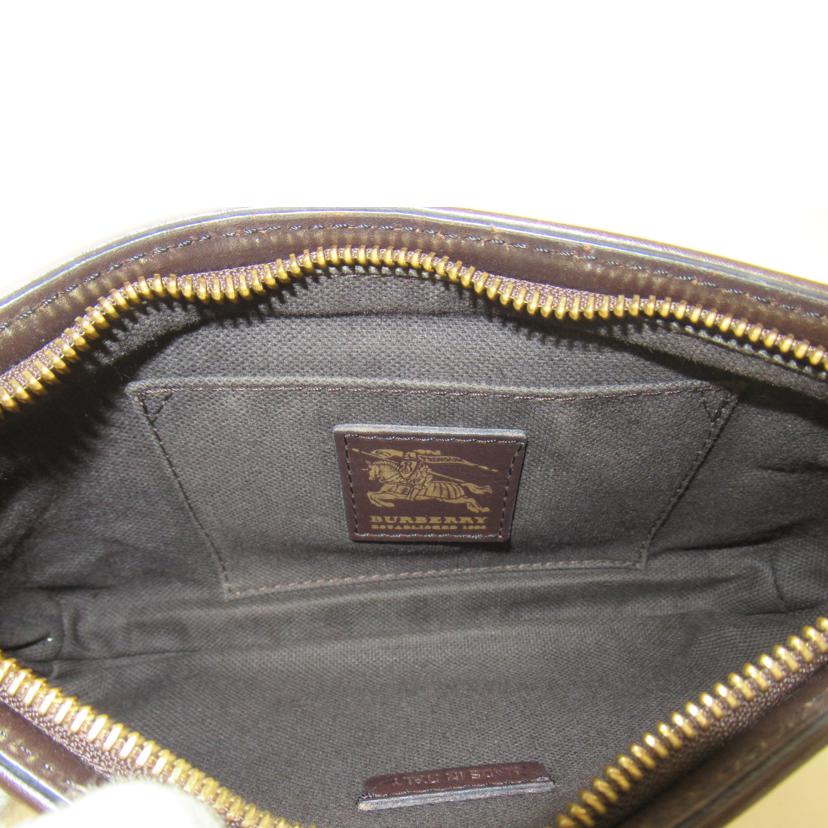 BURBERRY/ ミニショルダーバック/チェック//ABランク/63