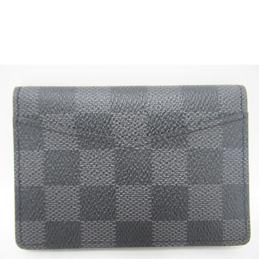 LV/オーガナイザー/ドゥポッシュ/ダミエ・グラフィット/N63143//TA1***/SAランク/63