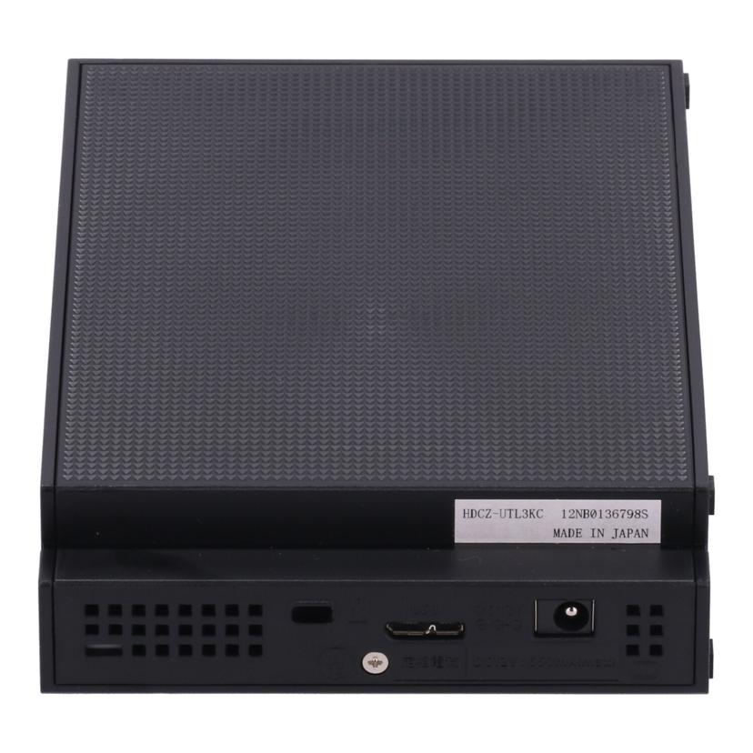 I.O DATA アイオーデータ /外付けHDD 3TB/HDCZ-UTL3KC//12NB0136798S/Bランク/64