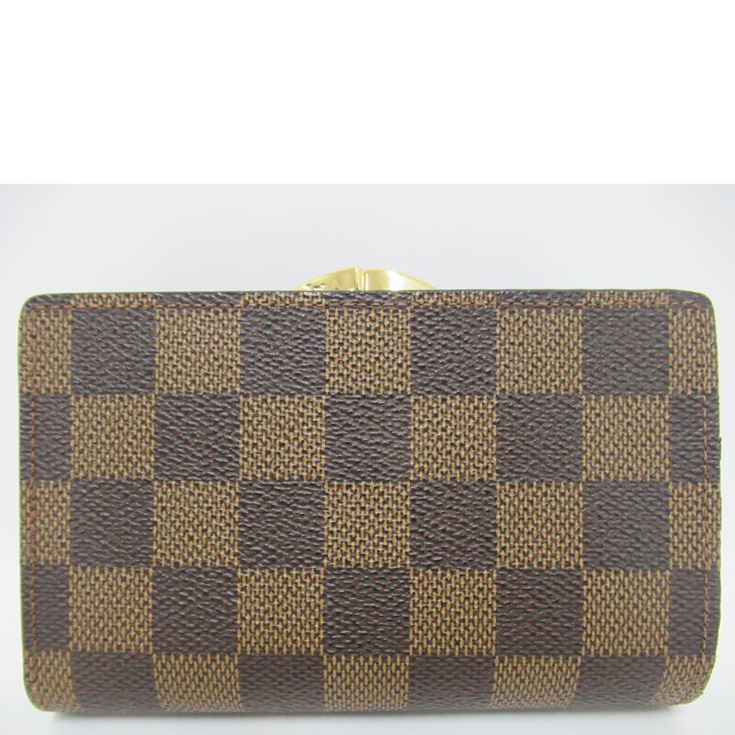 LV/ポルトモネ・ヴィエノワ/ダミエ/N61664//MI0***/Aランク/63