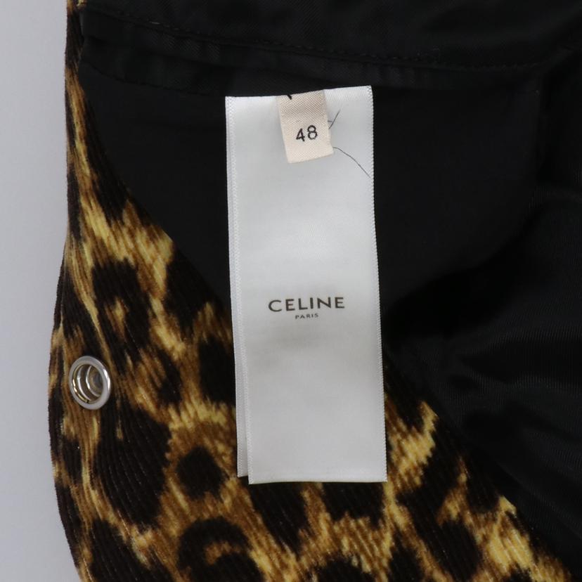 CELINE セリーヌ/コーデュロイレオパードテディジャケット/2V191223D//サイス****/Aランク/91