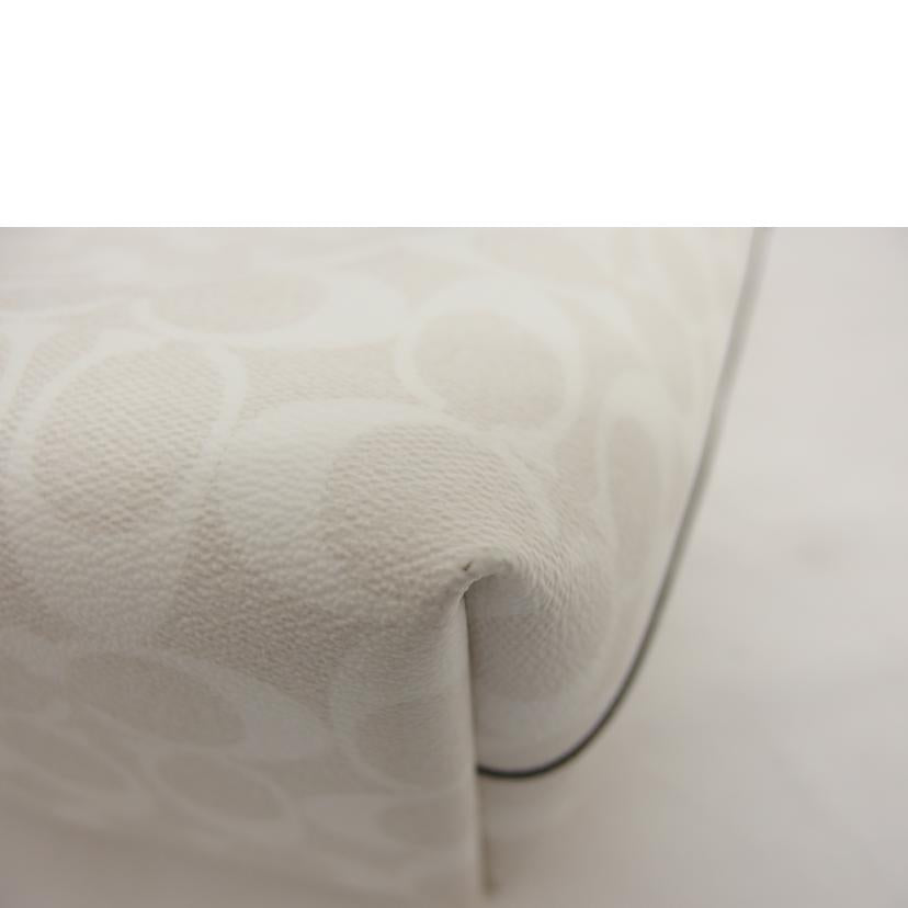 COACH コーチ/シグネチャーミニシティトート/ホワイト/CN733//M23**/ABランク/04