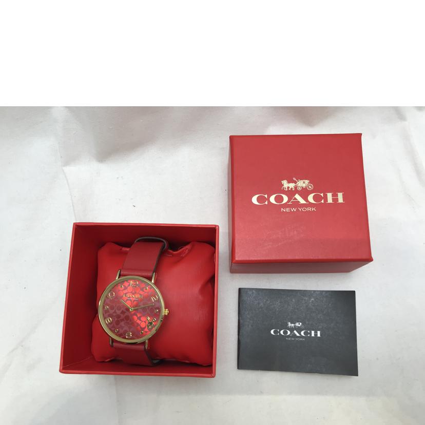 COACH コーチ/レディースクォーツレッド/CA120.7.34.2947//ABランク/51