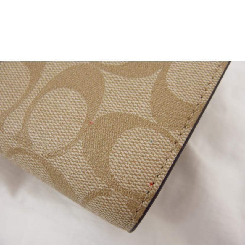 COACH コーチ/シグネチャーコンパクトウォレット/CH387//L22**/ABランク/04