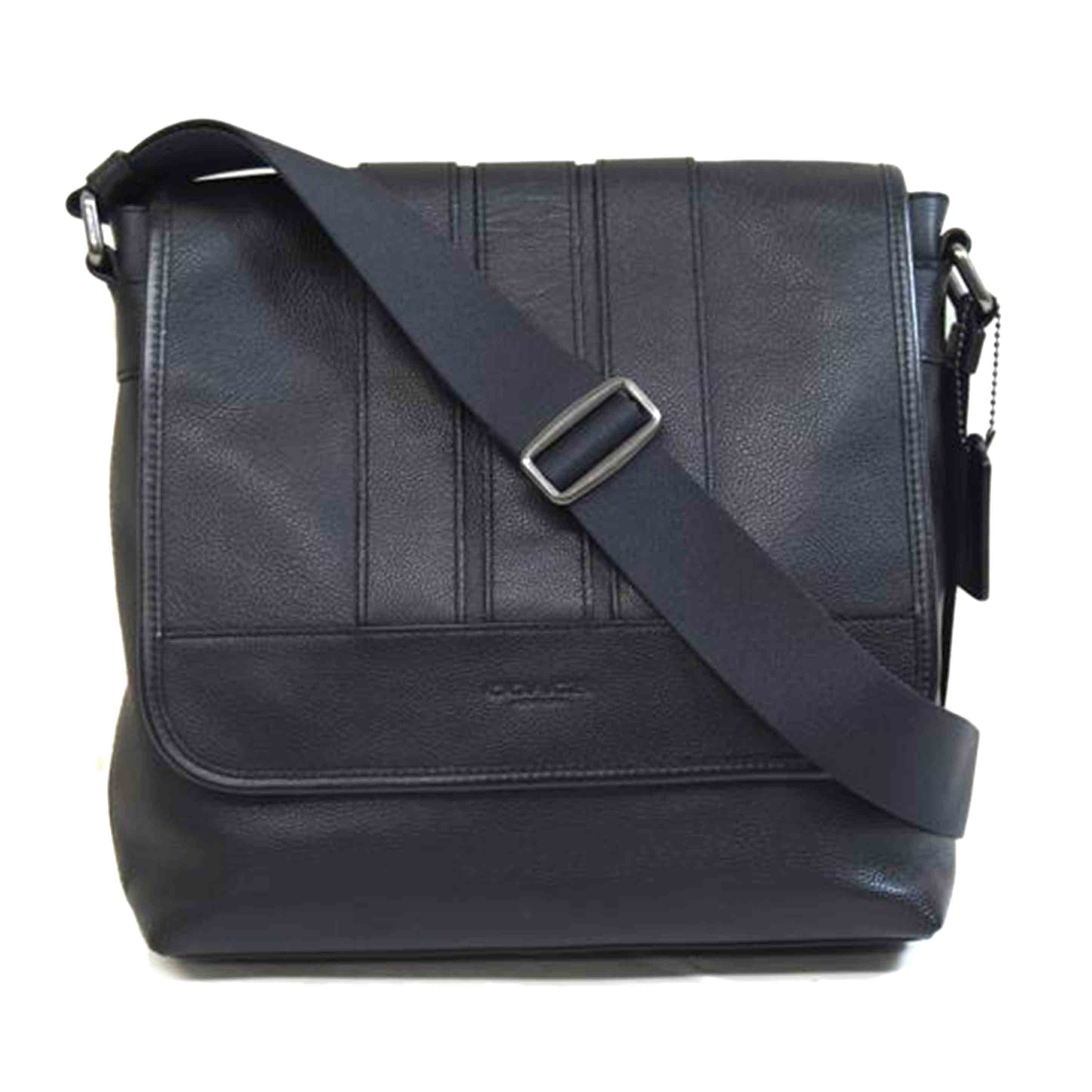 COACH コーチ/ペプルドレザーメッセンジャーバック/F56670//E17**/Aランク/71