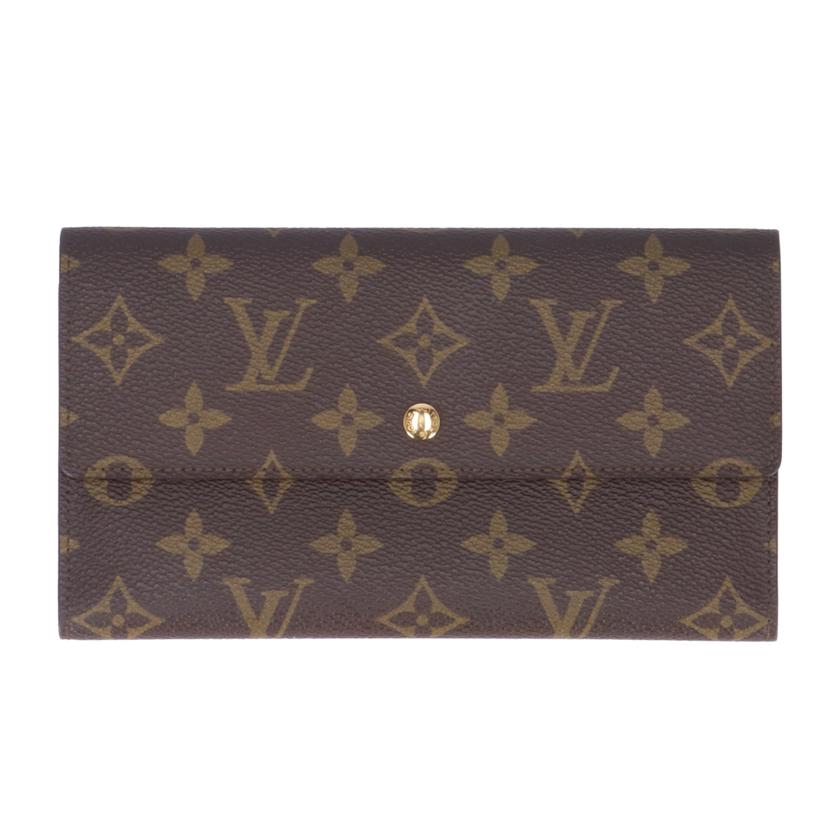 LOUIS VUITTON ルイヴィトン/ポルトトレゾール インターナショナル/モノグラム/M61215//MI8***/ABランク/01