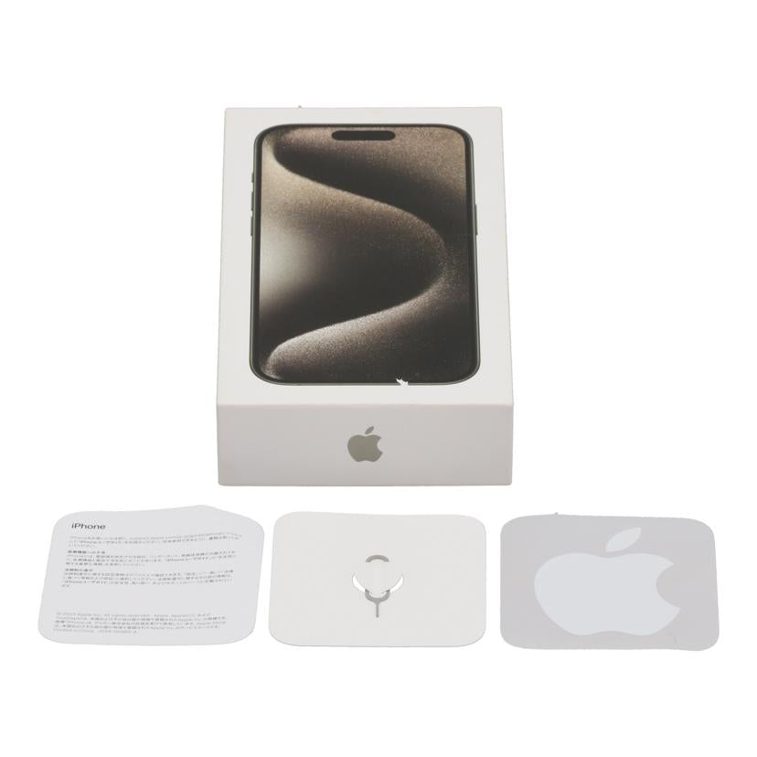 Apple SIMロックなし アップル /iPhone15 Pro 128GB/MTU93J/A//KQM40D99KC/ABランク/69