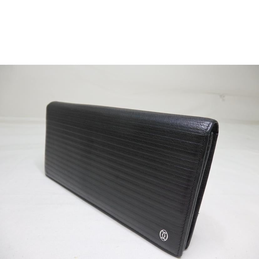 Cartier カルティエ/パシャ/2つ折り財布/黒//ABランク/84