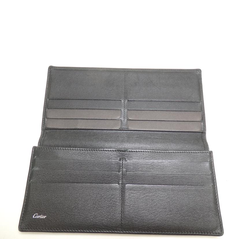 Cartier カルティエ/パシャ/2つ折り財布/黒//ABランク/84