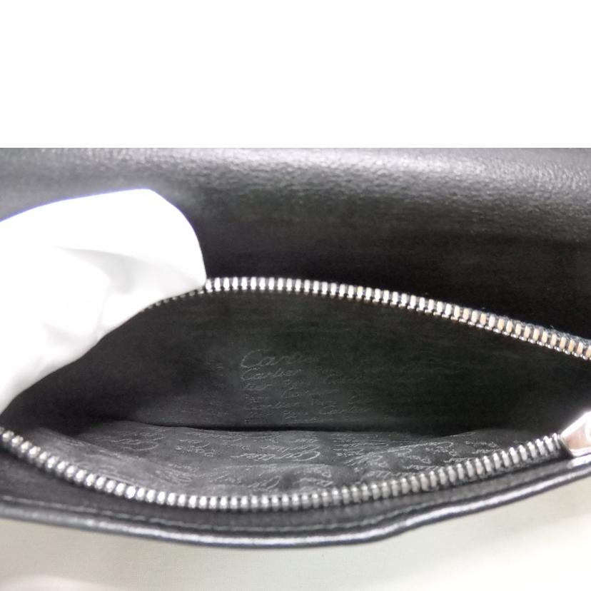 Cartier カルティエ/パシャ/2つ折り財布/黒//ABランク/84
