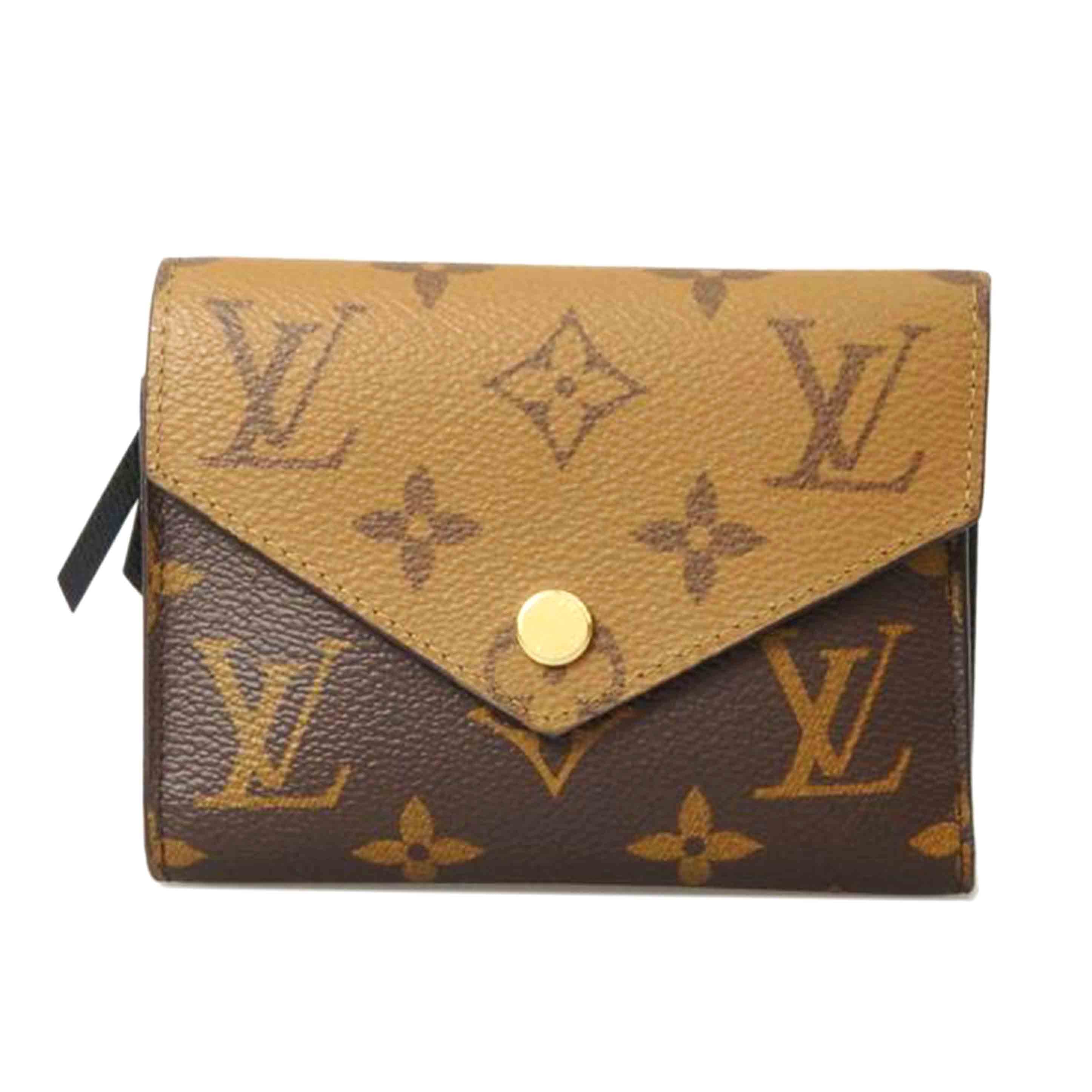 LV ルイ・ヴィトン/ポルトフォイユ・ヴィクトリーヌ/モノグラム・リバース/M81557//RFI*/ABランク/76