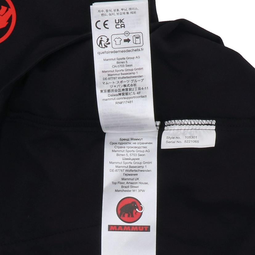 MAMMUT マムート/MAMMUT QD Track Jacket JE AF BK/105301//Aランク/78