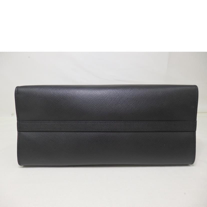 PRADA プラダ/モノクローム/2wayハンドバッグ/サフィアーノ/ネロ/黒/1BA155//59/Aランク/84