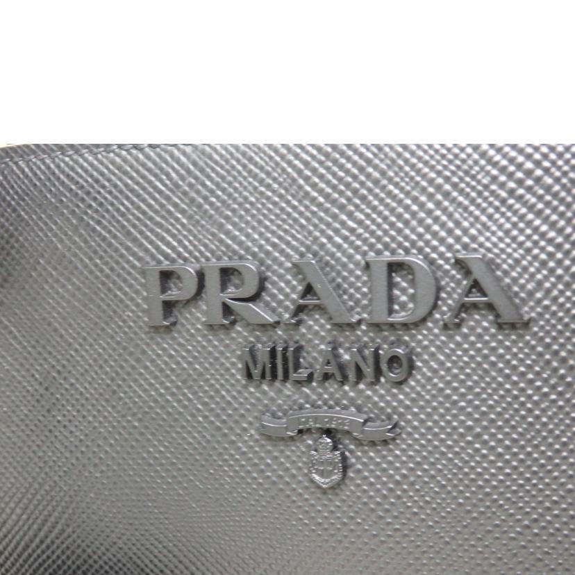 PRADA プラダ/モノクローム/2wayハンドバッグ/サフィアーノ/ネロ/黒/1BA155//59/Aランク/84