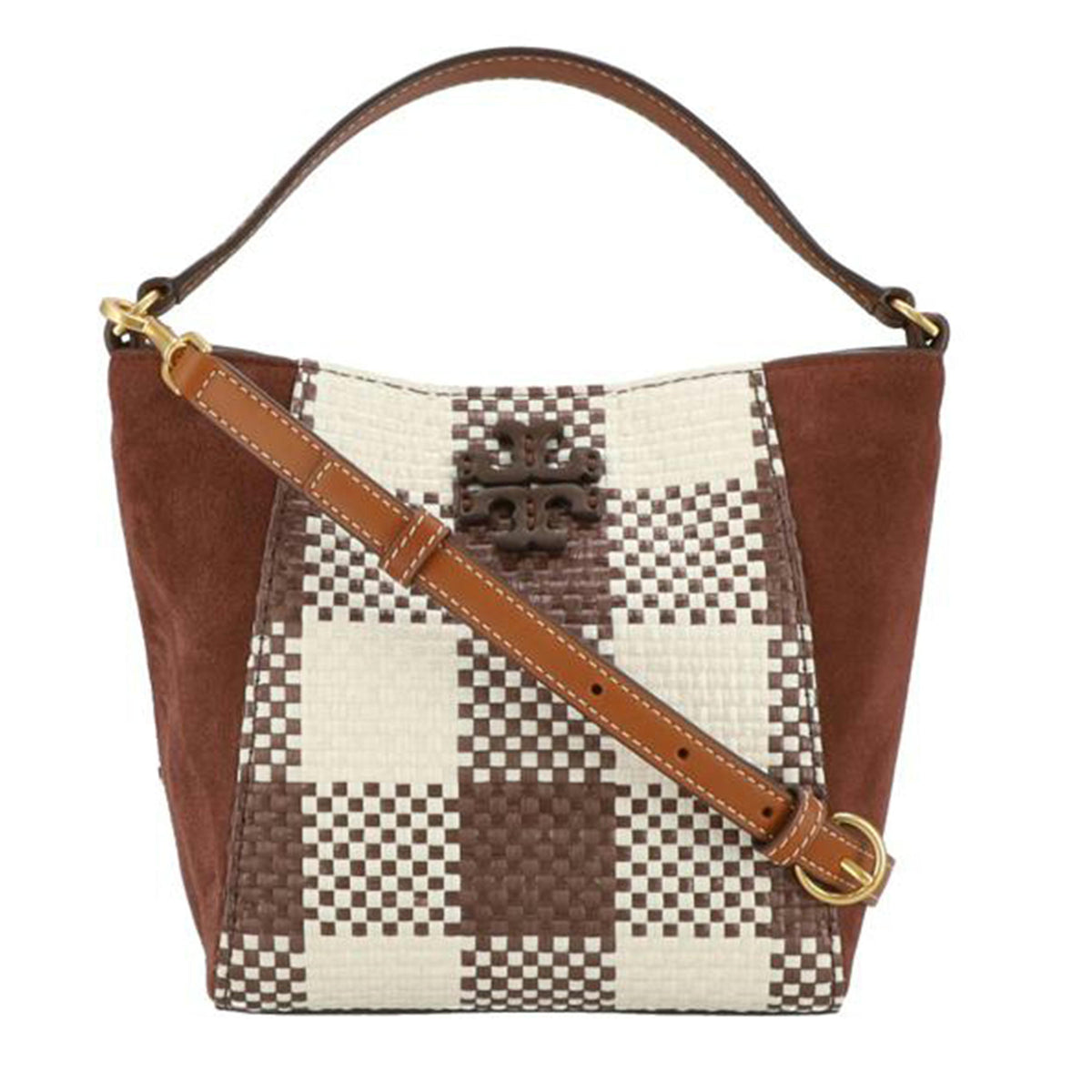 TORY BURCH/マックグローウーブン2WAYバケットショルダーバッグ/79346//SAランク/91