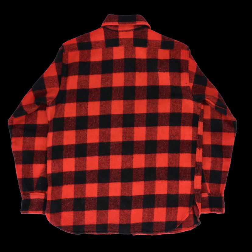 JCPenny JCペニー/70’s / ヴァッファローチェック/ウールシャツ//ABランク/82