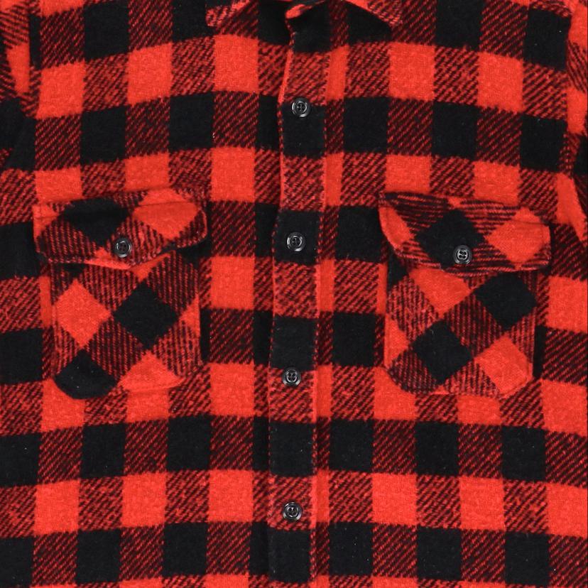 Melton メルトン/70’s /ヴァッファローチェック/ウールシャツ//ABランク/82