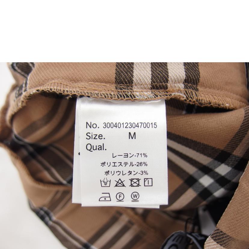 adamsJUGGLER アダムスジャグラー/RTEGイージーパンツ/チェック/スキニー/300401230470015//Sランク/04