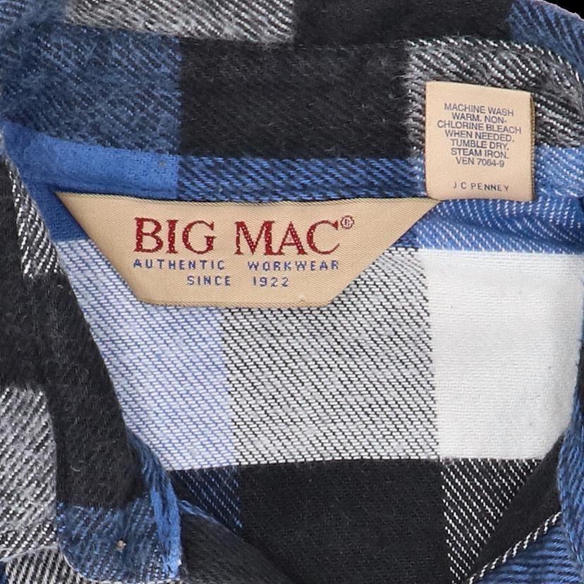 BIG MAC ビッグマック/90’s /ヘビーネル/MADE IN USA//ABランク/82