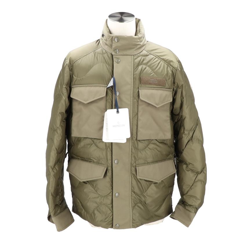 MONCLER モンクレール/PROMONTOIREフィールドリバーシブルダウンジャケット/オリーブ/J20911B00002 57843//RFID/タグポケット内/Sランク/24