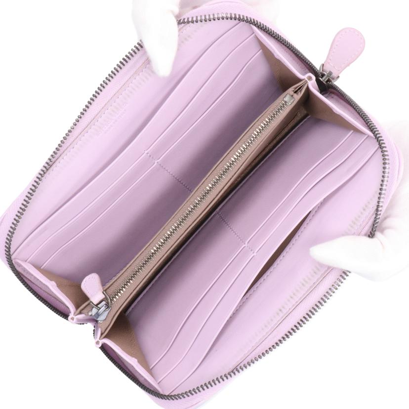 BOTTEGA VENETA ボッテガヴェネタ/イントレチャートラウンドファスナー長財布//Bランク/94