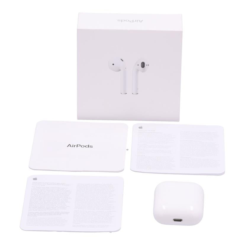 Apple アップル/AirPods 第2世代/MV7N2J/A//SH24FL275LX2Y/Bランク/75