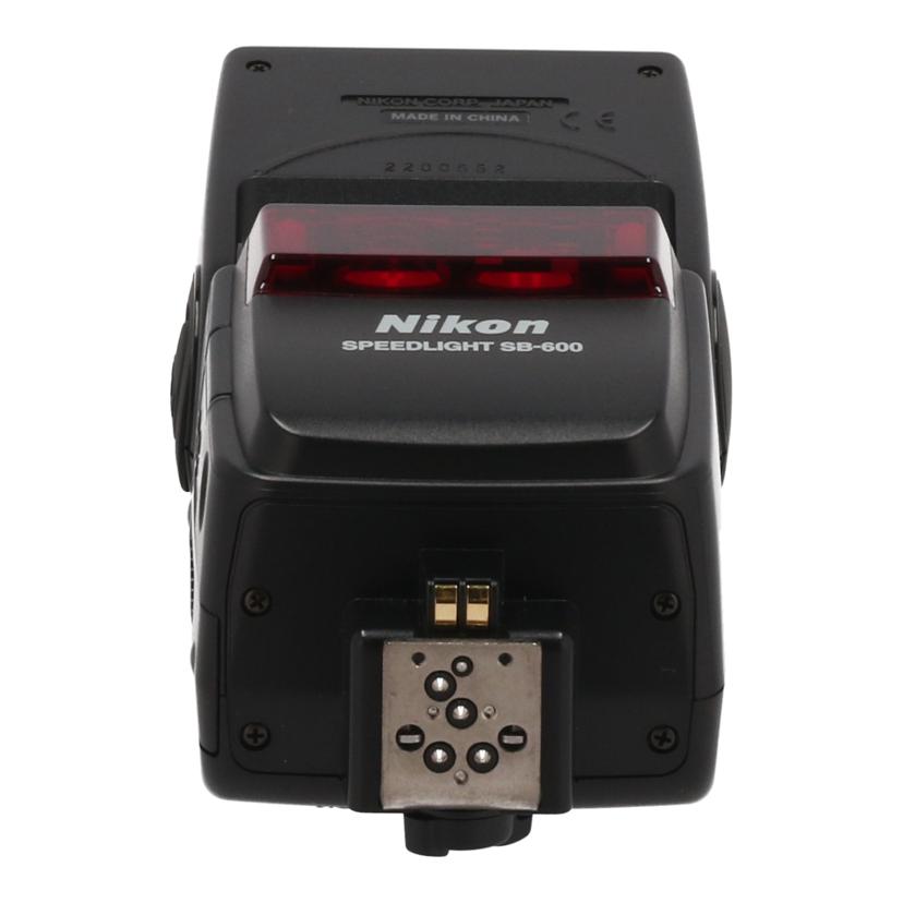 Nikon ニコン /フラッシュ/スピードライト/SB-600 SPEEDLIGHT//2200652/Bランク/69