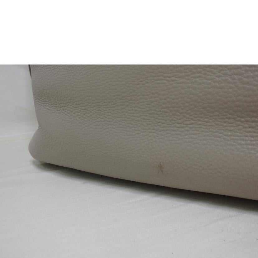 PRADA プラダ/2wayレザーハンドバッグ/グレージュ/ゴールド金具//173/ABランク/84