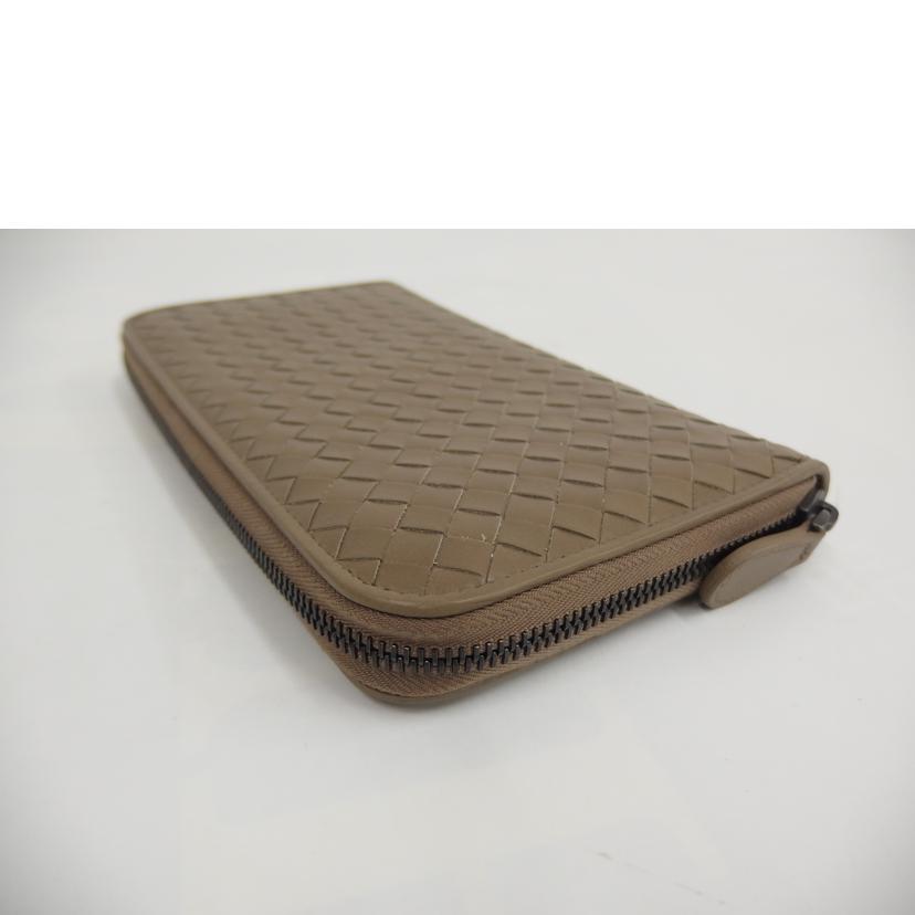 BOTTEGA ボッテガ/イントレチャートジップラウンドファスナー//ABランク/82