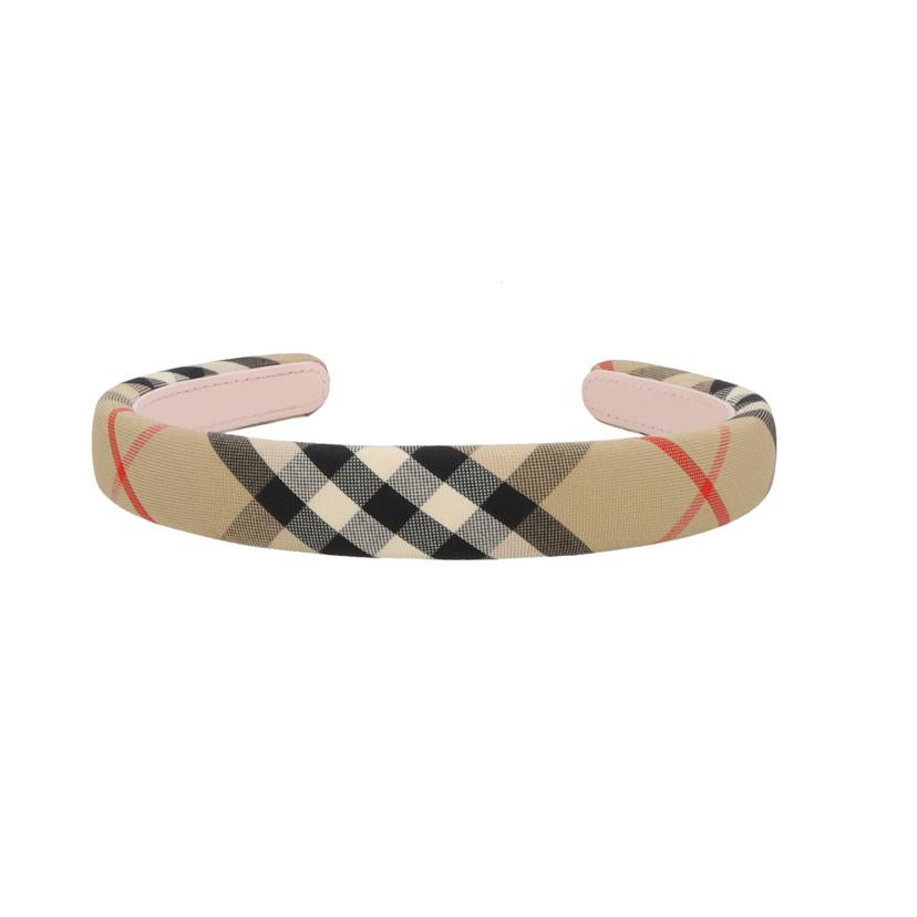 BURBERRY バーバリー/ノバチェックカチューシャ/8034277 1//Aランク/24