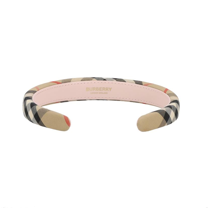 BURBERRY バーバリー/ノバチェックカチューシャ/8034277 1//Aランク/24