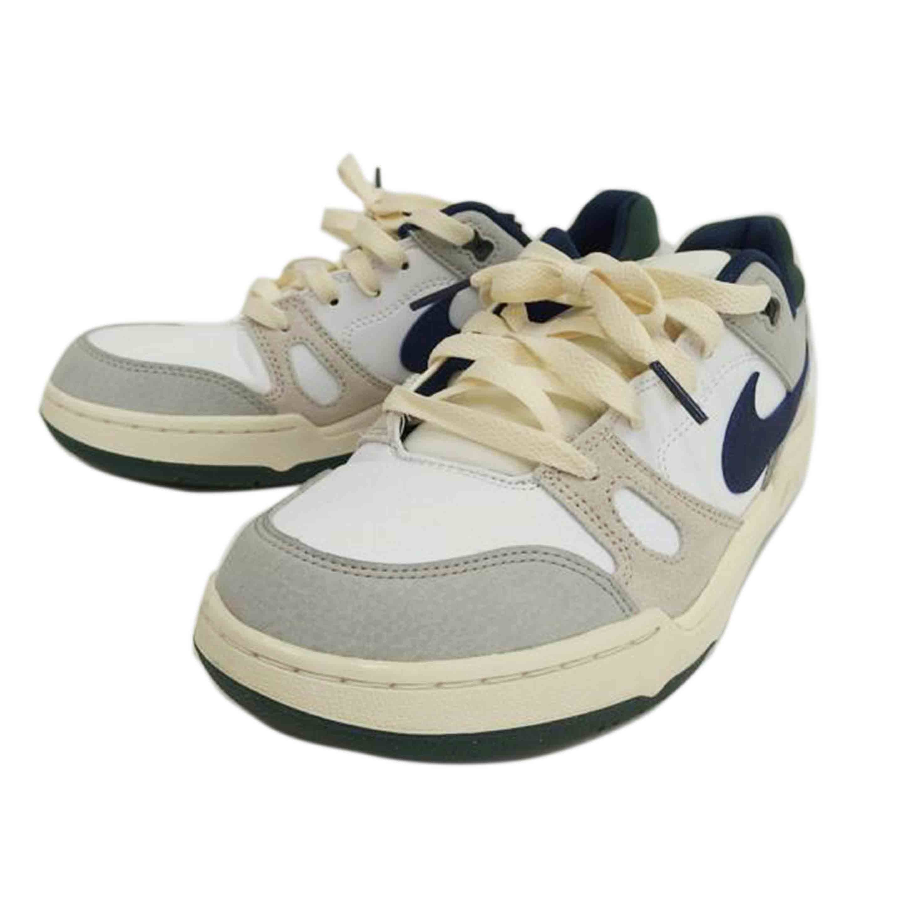 NIKE ナイキ/Full Force Low White/Light Iron Ore/Light Bone/Midnight Navy/FZ3595-100//ABランク/82