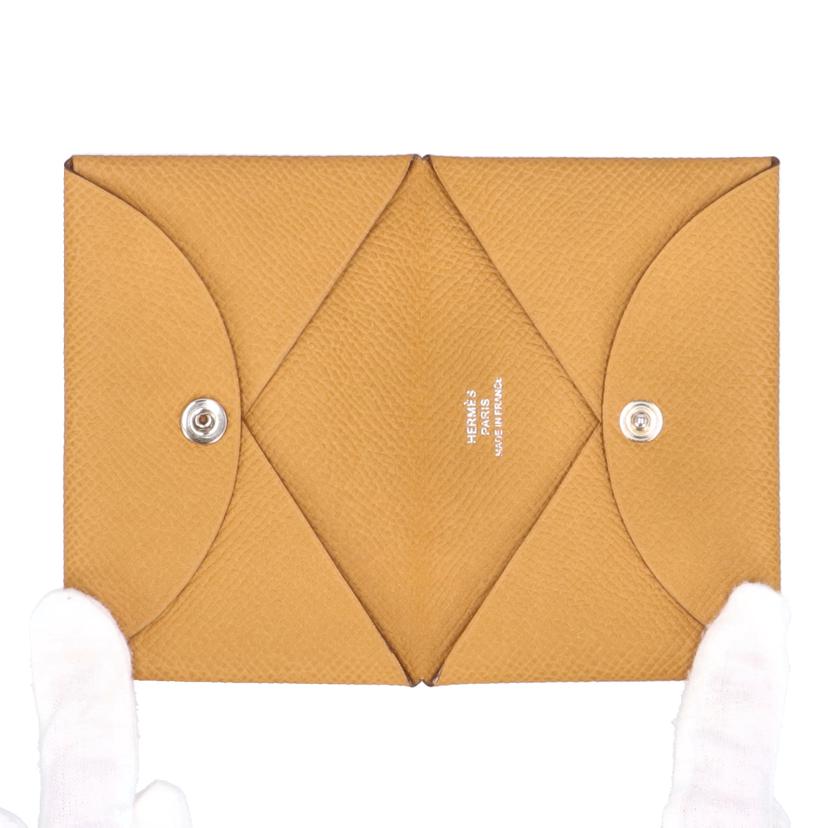 HERMES エルメス/カルヴィ カードケース/エプソン//Y/Aランク/24