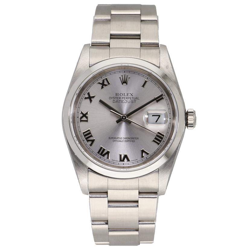 ROLEX ロレックス/デイトジャスト/シルバー文字盤/16200//F79****/Aランク/75