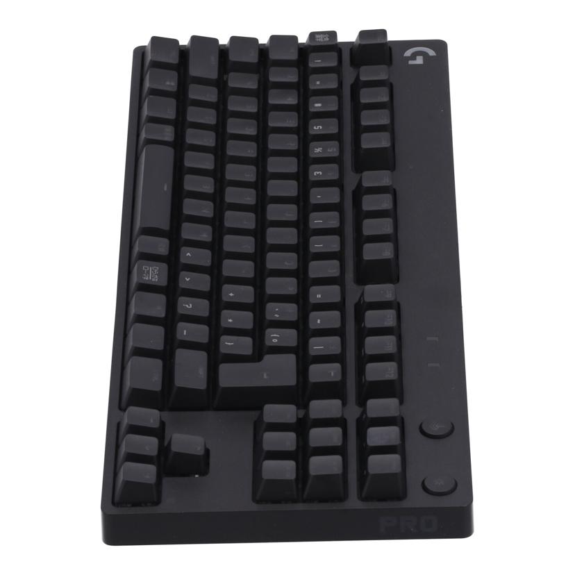 Logicool ロジクール /ゲーミングキーボード/PRO X/G-PKB-002 青軸//2204MR308269/Bランク/77